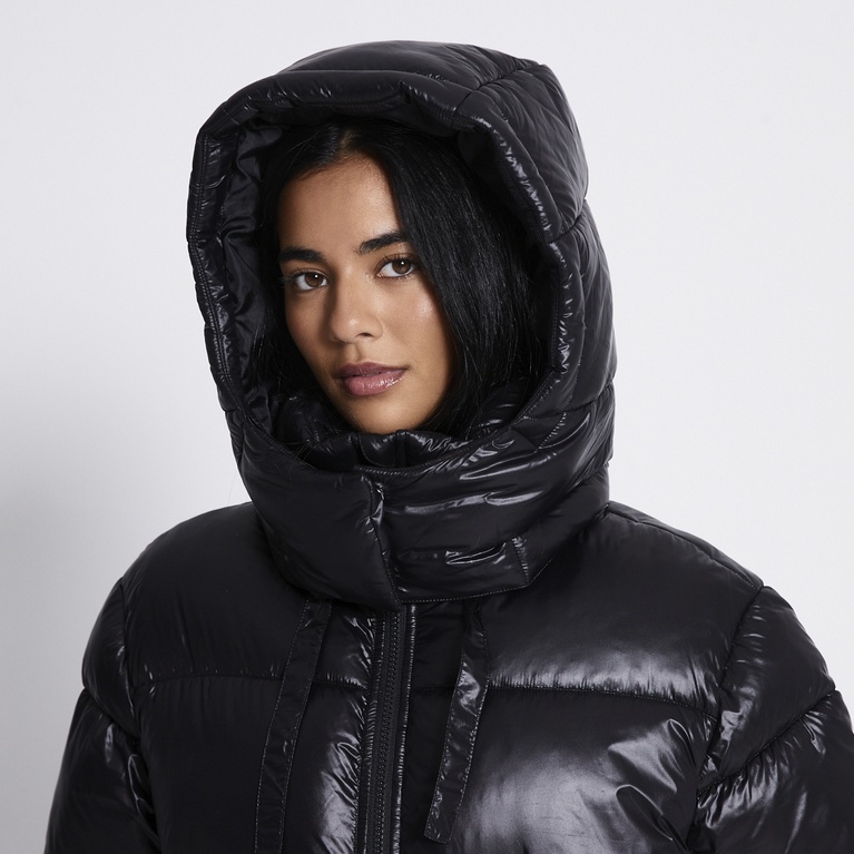 Long puffer jacket "Freja"
